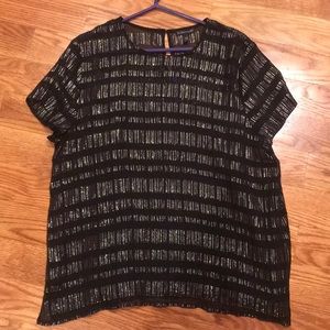 Eileen fisher sparkly top